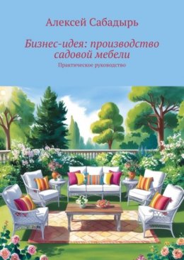 Бизне-идея: производство садовой мебели. Практическое руководство