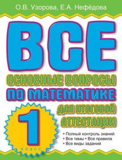 Все основные вопросы по математике для итоговой аттестации. 1 класс