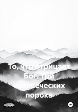 То, что отрицает Бог. Три человеческих порока