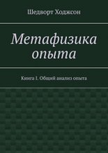 Метафизика опыта. Книга I. Общий анализ опыта