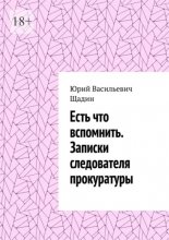 Есть что вспомнить. Записки следователя прокуратуры