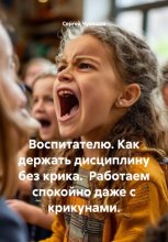 Воспитателю. Как держать дисциплину без крика. Работаем спокойно даже с крикунами.