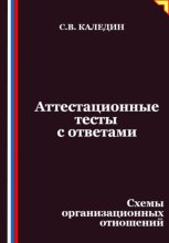 Аттестационные тесты с ответами. Схемы организационных отношений