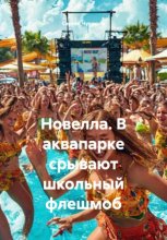Новелла. В аквапарке срывают школьный флешмоб