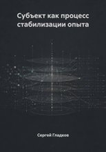 Субъект как процесс стабилизации опыта