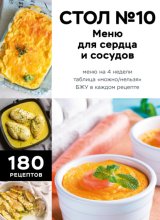Стол № 10. Меню для сердца и сосудов