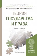 Теория государства и права. Учебник и практикум для прикладного бакалавриата