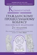 Комментарий к Гражданскому процессуальному кодексу Российской Федерации 2-е изд., пер. и доп