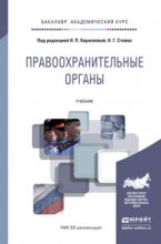 Правоохранительные органы. Учебник для академического бакалавриата