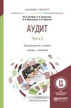 Аудит в 2 ч. Часть 2. Учебник и практикум для бакалавриата и магистратуры